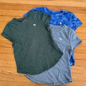 Abercrombie Kids girls curved Hem Tees (11-14)